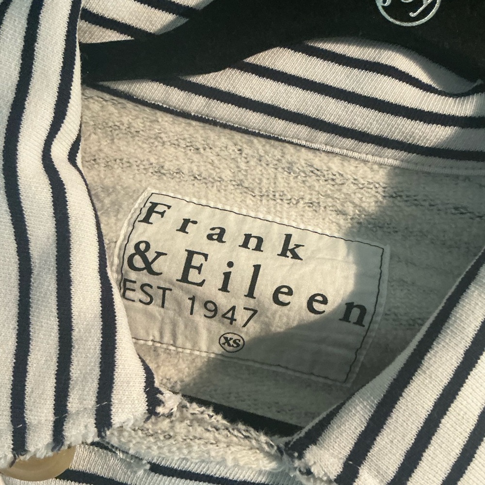 ‼️New Frank & Eileen Striped Mini Belfast Jacket - Picture 3 of 4